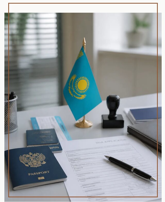 Оформление визы в Казахстан для поездки и работы в Лесосибирске